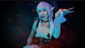 Hell's Toilet Training with Demoness Baal - CHASTITY, PEE, EDIT