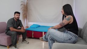 Big Ass Flagrant Married in a Tantric Massage Office They Received the Therapist's Cock