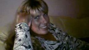 Mature blonde wife finally agrees to suck my dick on camera