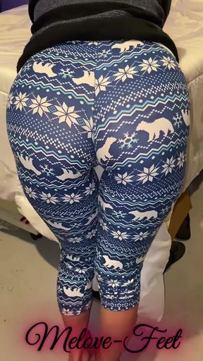 Melove Tight Butt in Blue Pants