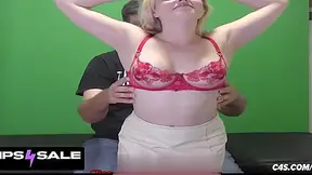 Cute Perky Cant Resist Tickling Giggling With Sage Pillar