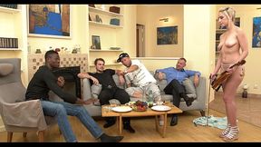 4on1 DP with Aura Sin aka Foxy Slave [DP ATM ATP Cum in Mouth] FLX019P02