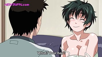 Horny guy fucks younger stepsister (Hentai)