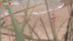 almost busted beach sex older cock destroys hot blonde milf