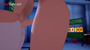 dragon ball yaoi hentai 3d - trunks is fucked by goku - anime manga japanese asian cartoon gay porn