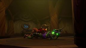 warcraft elfs are having a lesbian experience - warcraft porn parody