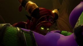 warcraft elfs are having a lesbian experience - warcraft porn parody