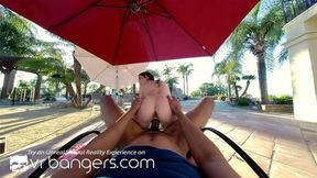 VR BANGERS GF Outdoor Sex Experience With Lily Lou porn