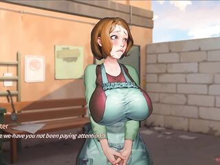 Taffy Tales: the Janitor Lady Exposes Herself on the Open in the College Campus - Video twenty