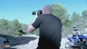 Kimy Blue & Kevin White's Dirty Outdoor Adventure on a Dirt Bike