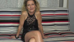 Raunchy auditioning for a filthy older female