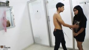 I Watch My Stepbrother While He&#039;s Watching Porn and I Give Him My Pussy - Porn in Spanish