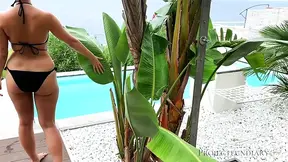 Underwater Bikini Babes Enjoy Hottest Sex in Pool with Diving Mask