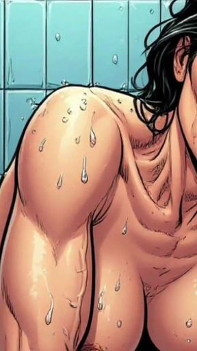 Horny 45-year-old Mommy in the Shower