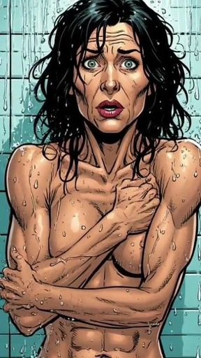 Horny 45-year-old Mommy in the Shower