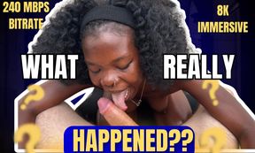 Blask ASS Amelia STAR 8k, 240 MBps BITRATE, blowjob, squirt and sex