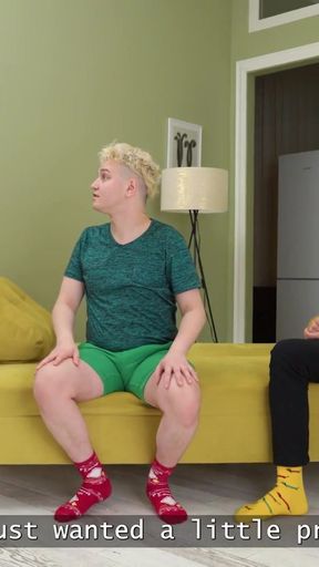 SHAME4K. Just lick my perky tits and shut up   Clip 1