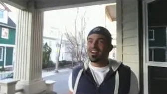 Jock turns into dirty little bareback cum whore