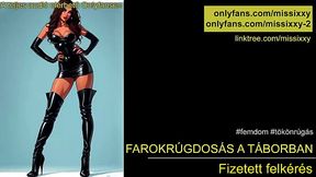 Egy kis femdom a t&aacute_borban