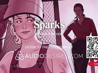 ASMR Audio Porn: Masc Lesbian Welder Catches You Rubbing Your Pussy at Work Public Sex & Shower Sex