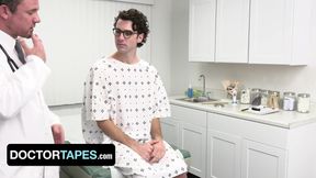 Medic Tapes - Wonderful Patient Shoots Xxl Flow All Over His Face While Freak Doctor Creampies Him