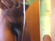 Leaking precum