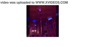 Hot Asian dancer gets drenched and wild in a lesbian party scene