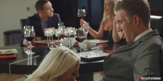 Amber Jayne's Wild Blonde Passion Explodes in Sultry Heat