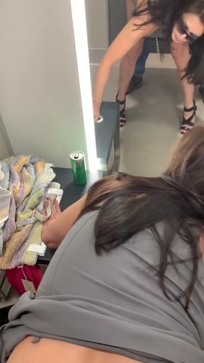 Ashlynn Shea Fitting Room Quickie