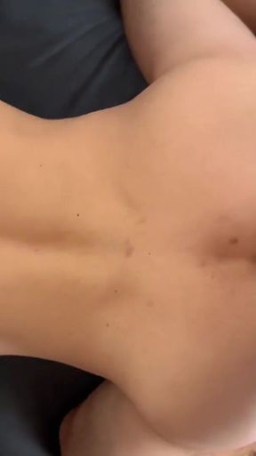 Beautiful Twink Swallows Cock During Morning Sex