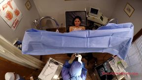 Naked BTS From Sandra Chappelle, The Problematic Patient, Patient's Attire Off, Watch Entire Film At CaptiveClinicCom