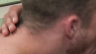 UNLEASH THE BEAST Tattooed Hunk Drills Gay BFF in Raw Doggy Anal Rodeo!