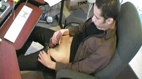 Horny Donnie Brooks dong jerking