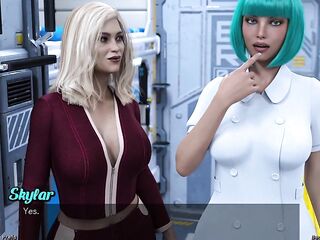 Stranded in Space - Competition Between MILFs and Teens