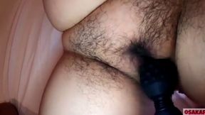 Japanese Granny Shows Off Sexy Body With Fuck Toy And Hairy Pussy Washing In Shower Coco2