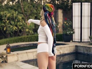PORNFIDELIT - Supple Yoga Freak Arya Faye Likes Dong