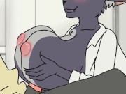 Milky Kitty and Puppy Dog (Furry Hentai Animation)