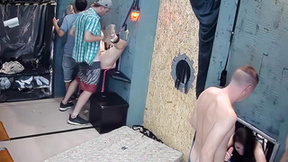 Anonymous Gangbang Fuck at Public Swingers Club