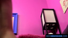 Ryker Madison slams young gays ass after receiving blowjob with passion
