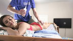 ”Polynesian Lilo Mai enjoys some massage before getting dicked down”