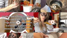 CRIMPLED MAKES BEARS AND JELLY ( pee - uro - Food fetich ) Fenix10