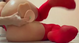 Dildo 25 cm in the ASS . ANAL Fisting . Long SQUIRT