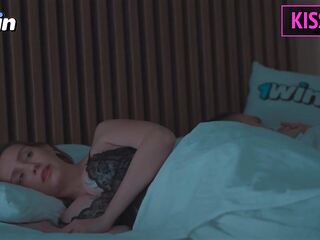 Step son Touches Step mommy&#039;s Bazookas in Shared Daybed and This babe Screws Him Cowgirl the Next Day