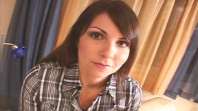 Booty Workoutscene-3 Brunette Slim Booty MILF Enjoys a Big Cock in Her Mouth