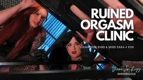 Ruined Orgasm, CEI, Prison Tease and Torture Double Domme Humiliation