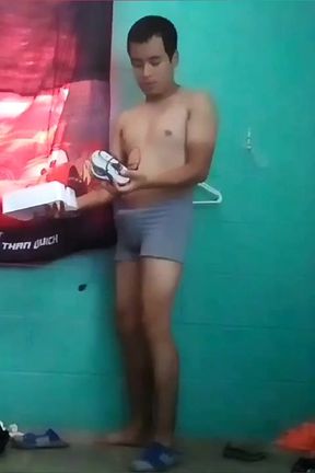 Jesus in boxer breaking a Chinese video game