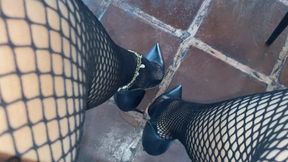 Milah Arches Captured in my Sexy Fishnets