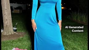 hijab busty shemale fucked anal and cums hard while being fucked (ai generated)