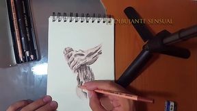 El primer dibujo de mi pene