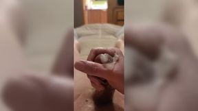 Quick handy with precum